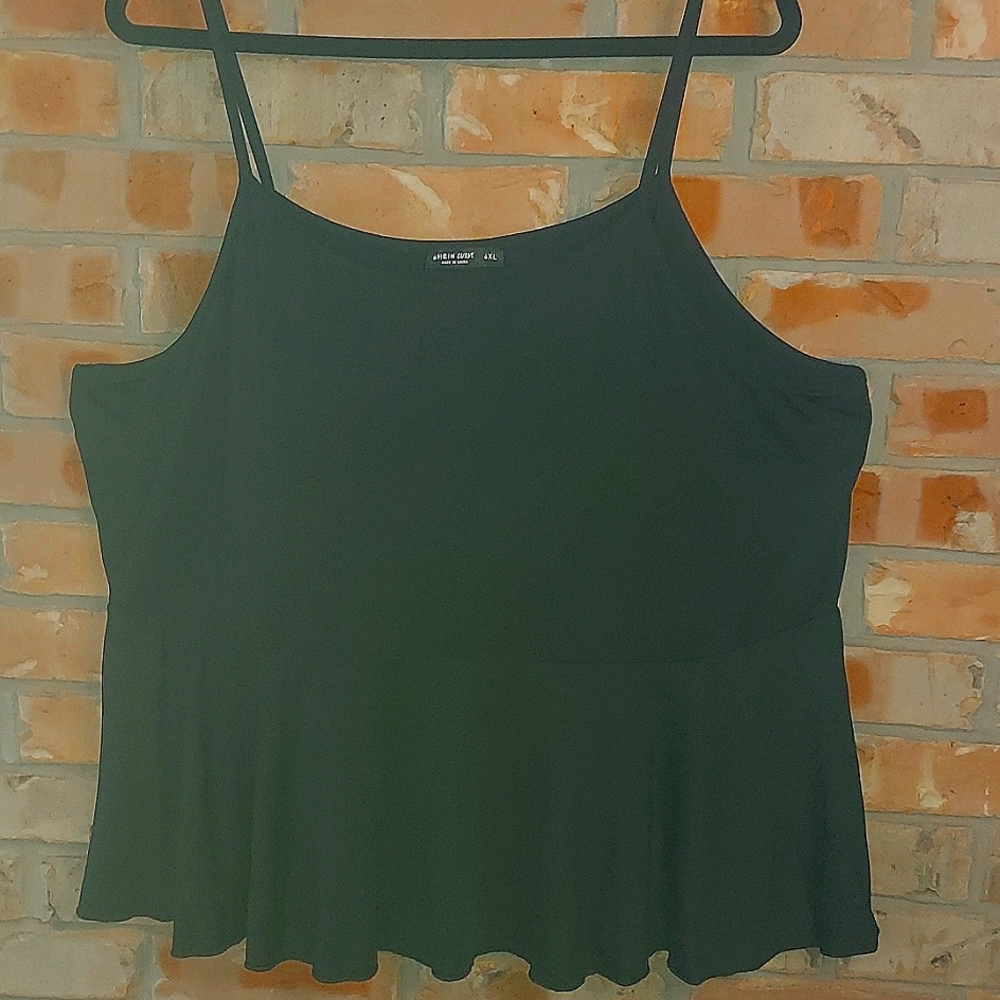 Shein Curve peplum camisole.